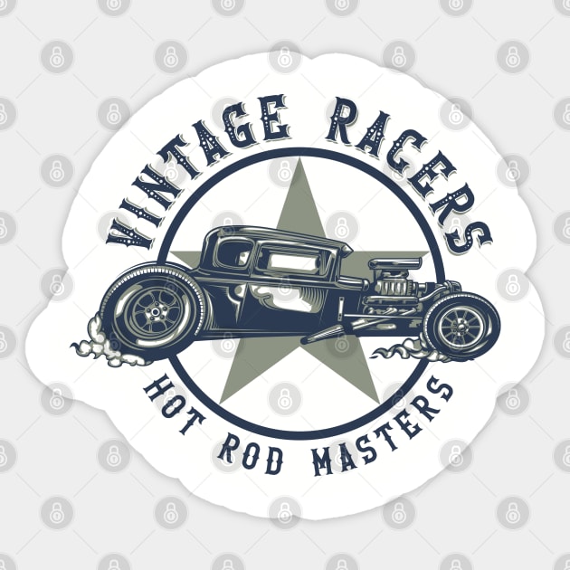 Vintage Racers Sticker by Verboten